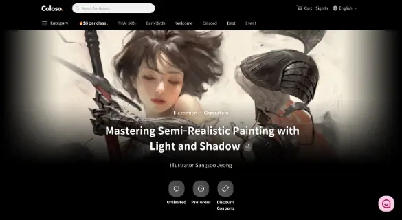 Mastering Semi-Realistic Painting with Light and Shadow  Coloso.