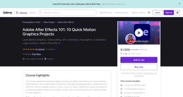 Adobe After Effects 101 10 Quick Motion Graphics Projects  Udemy