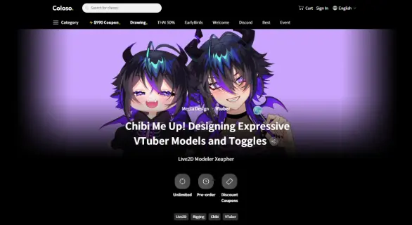 Chibi Me Up! Designing Expressive VTuber Models and Toggles  Coloso.