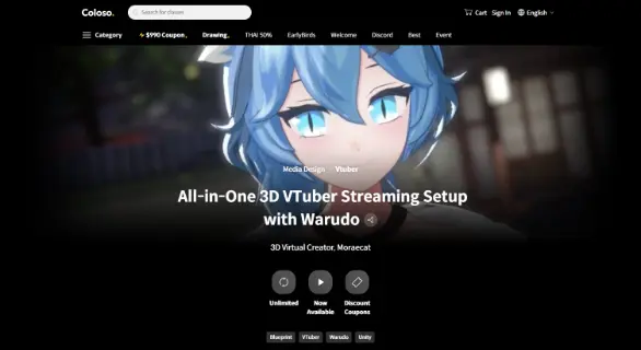 All-in-One 3D VTuber Streaming Setup with Warudo  Coloso.
