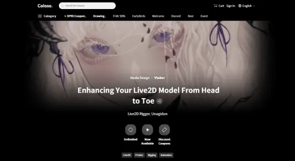 Enhancing Your Live2D Model From Head to Toe  Coloso.