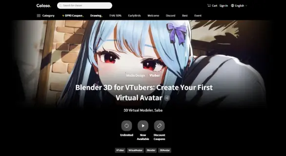 Blender 3D for VTubers Create Your First Virtual Avatar  Coloso.