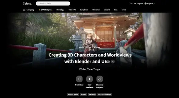 Creating 3D Characters and Worldviews with Blender and UE5  Coloso.