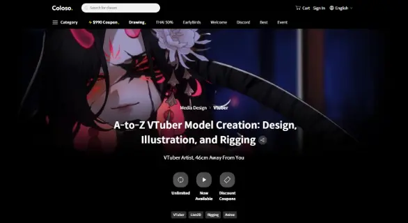 A-to-Z VTuber Model Creation Design, Illustration, and Rigging  Coloso