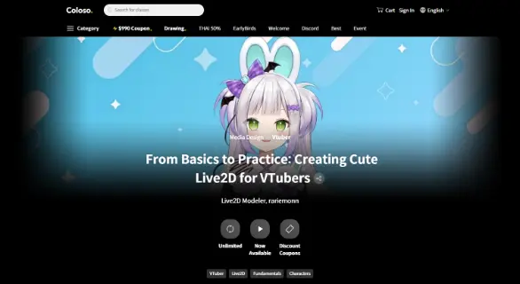 From Basics to Practice Creating Cute Live2D for VTubers  Coloso.